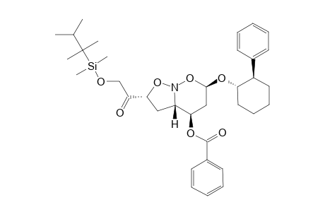 #33B;REL-(2R,3A-S,4R,6R)-4-BENZOYLOXY-2-[2-[DIMETHYL-(1,1,2-TRIMETHYLPROPYL)-SILYLOXY]-1-OXOETHYL]-6-[(1S,2R)-(2-PHENYLCYCLOHEXYL)-OXY]-HEXAHYDROISOXAZOLO-[2,3