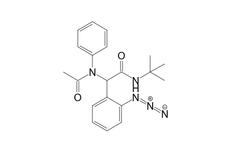 2-(Acetyl-phenyl-amino)-2-(2-azido-phenyl)-N-tert-butyl-acetamide