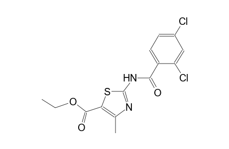 ethyl 2-[(2,4-dichlorobenzoyl)amino]-4-methyl-1,3-thiazole-5-carboxylate