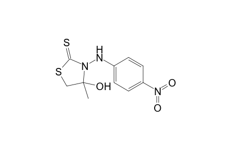 4-Hydroxy-4-methyl-3-(4-nitrophenylamino)thiazolidine-2-thione