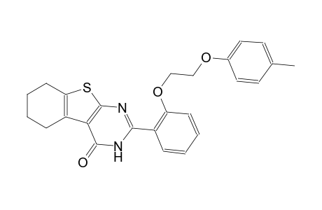 benzo[4,5]thieno[2,3-d]pyrimidin-4(3H)-one, 5,6,7,8-tetrahydro-2-[2-[2-(4-methylphenoxy)ethoxy]phenyl]-
