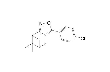 4,5,6,7-Tetrahydro-3-(4'-chlorophenyl)-6,6-dimethyl-5,7-methylene bridge-2,1-benzisoxazole