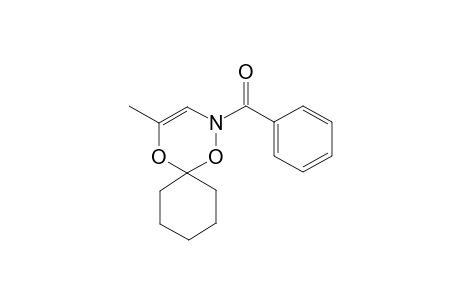 1,5,2-Dioxazaspiro[5.5]undec-3-ene, 2-benzoyl-4-methyl-