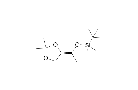 (1RS,4R)-1-tert-Butyldimethylsilyloxy-1-(2,2-dimethyl-[1,3]dioxolan-4-yl)-2-propene