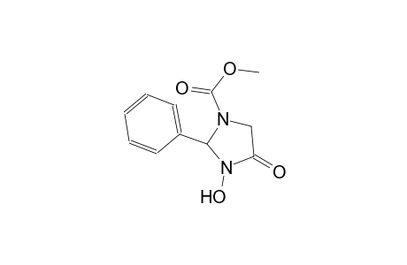 methyl 3-hydroxy-4-oxo-2-phenyl-1-imidazolidinecarboxylate