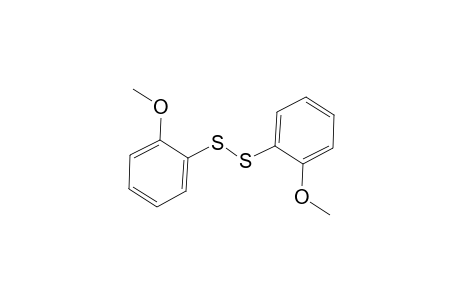 Disulfide, bis(2-methoxyphenyl)