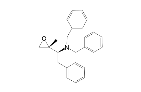 (1S)-1-[(2R)-2-methyl-2-oxiranyl]-2-phenyl-N,N-bis(phenylmethyl)ethanamine