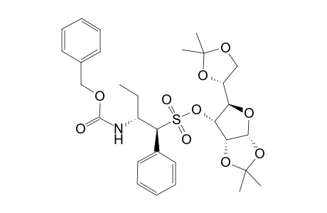 1,2:5,6-Di-O-isopropylidene-a-d-allofuranos-3-yl (1S, 2R)-2-[(Benzyloxycarbonyl)amino]-1-phenylbutane-1-sulfonate