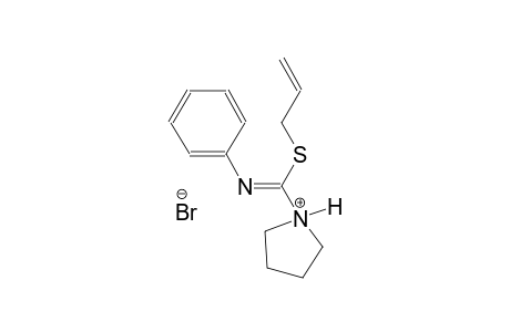 1-[(Z)-(allylsulfanyl)(phenylimino)methyl]pyrrolidinium bromide