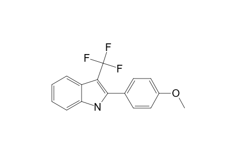 3-(TRIFLUOROMETHYL)-2-(4-METHOXYPHENYL)-INDOLE