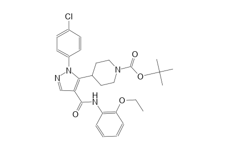 1-piperidinecarboxylic acid, 4-[1-(4-chlorophenyl)-4-[[(2-ethoxyphenyl)amino]carbonyl]-1H-pyrazol-5-yl]-, 1,1-dimethylethyl ester