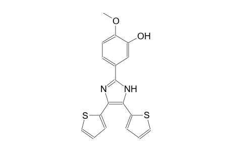 phenol, 5-[4,5-di(2-thienyl)-1H-imidazol-2-yl]-2-methoxy-