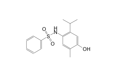 benzenesulfonamide, N-[4-hydroxy-5-methyl-2-(1-methylethyl)phenyl]-