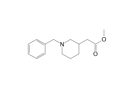1-Benzyl-3-(carbomethoxymethyl)piperidine