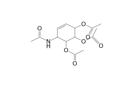 2-(Acetylamino)-5,6-bis(acetyloxy)-3-cyclohexen-1-yl acetate