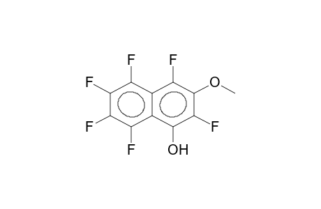 1-HYDROXY-3-METHOXYHEXAFLUORONAPHTHALENE