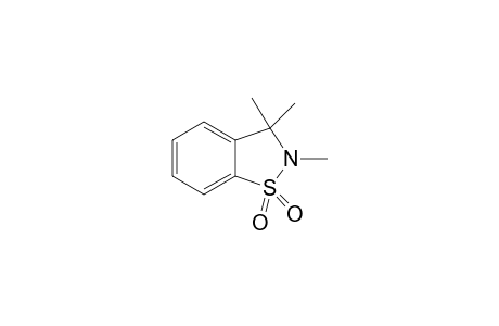 2,3-Dihydro-2,2,3-trimethyl-[1,2]benzoisothiazole 1,1-dioxide