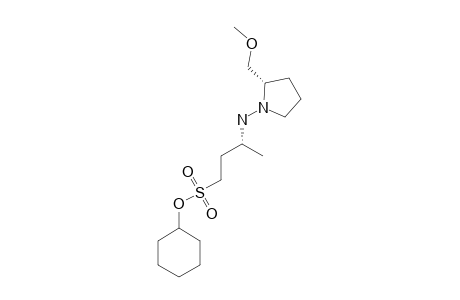 CYCLOHEXYL-(R,S)-(-)-3-[2-(METHOXYMETHYL)-PYRROLIDIN-1-YLAMINO]-BUTANE-1-SULFONATE