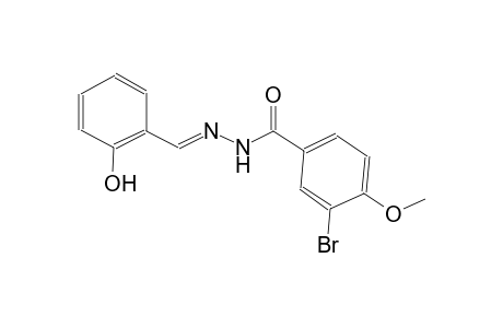benzoic acid, 3-bromo-4-methoxy-, 2-[(E)-(2-hydroxyphenyl)methylidene]hydrazide