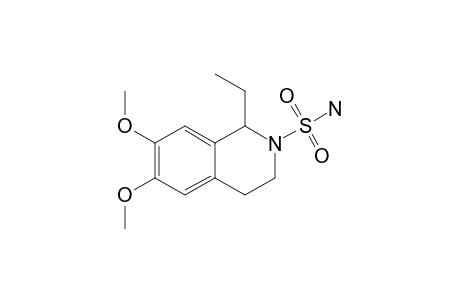 6,7-DIMETHOXY-1-ETHYL-3,4-DIHYDROISOQUINOLINE-2-(1-H)-SULFONAMIDE