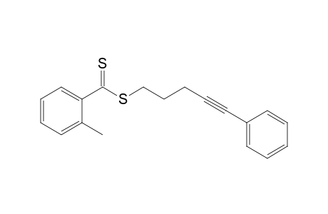 5-Phenyl-4-pentynyl 2-methyldithiobenzoate