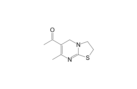 1-(7-methyl-3,5-dihydro-2H-[1,3]thiazolo[3,2-a]pyrimidin-6-yl)ethanone