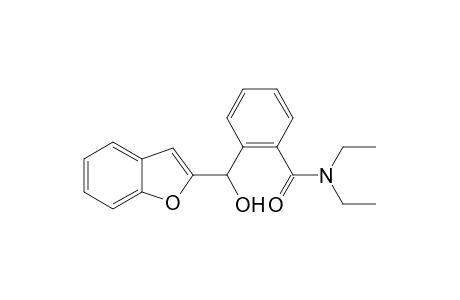 Benzo[b]furan-2-yl(2-N,N-diethylcarboxamidaphenyl)carbinol