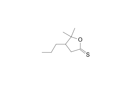 2(3H)-Furanthione, dihydro-5,5-dimethyl-4-propyl-