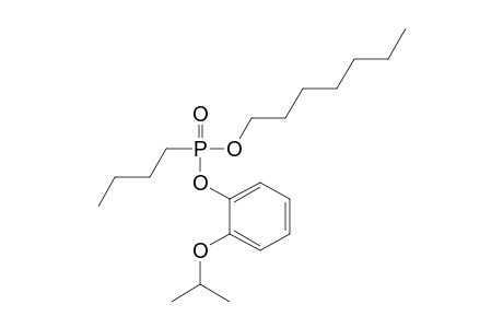 Butylphosphonic acid, heptyl 2-isopropoxyphenyl ester