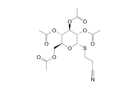 2-CYANOETHYL-2,3,4,6-TETRA-O-ACETYL-ALPHA-D-1-THIOGLUCOPYRANOSIDE