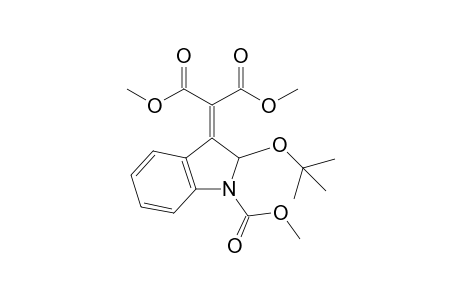 Dimethyl (1-carbomethoxy-2-tert-butoxy-3-indolylidene)malonate