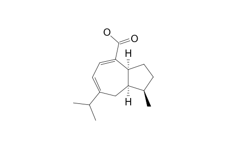 JATAMANSIC-ACID;3-METHY-5-ISOPROPYL-1,2,3,3A,4,8A-HEXAHYDRO-AZULENE-3-CARBOXYLIC-ACID