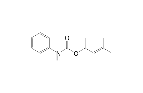 4-Methylpent-3-en-2-yl N-phenylcarbamate