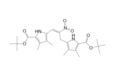 1H-Pyrrole-2-carboxylic acid, 5,5'-(2-nitro-1-propene-1,3-diyl)bis[3,4-dimethyl-, bis(1,1-dimethylethyl) ester, (E)-