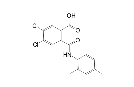 benzoic acid, 4,5-dichloro-2-[[(2,4-dimethylphenyl)amino]carbonyl]-
