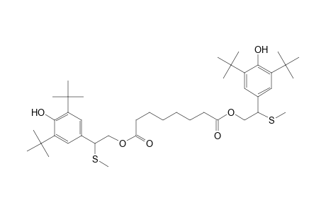 1,6-Bis-(3,5-di-tert-butyl-4-hydroxyphenyl-methyl-thioethylcarboxy)-hexane