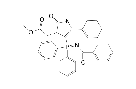 METHYL-{4-[BENZOYLIMINO-(DIPHENYL)-LAMBDA(5)-PHOSPHANYL]-5-(CYCLOHEX-1-ENYL)-2-OXO-2,3-DIHYDROPYRROL-3-YL}-ACETATE