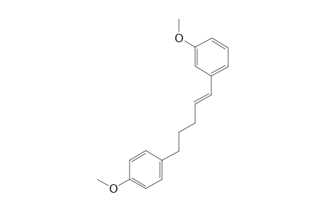 (E)-1-Methoxy-3-(5-(4-methoxyphenyl)pent-1-en-1-yl)benzene