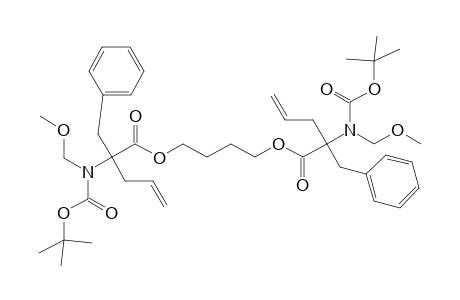 2-Benzyl-2-(tert-butoxycarbonylmethoxymethylamino)pent-4-enoic acid 4-[2-benzyl-2-(tert-butoxycarbonylmethoxymethylamino)pent-4-enoyloxy]butyl ester
