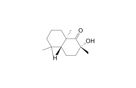 1(2H)-Naphthalenone, octahydro-2-hydroxy-2,5,5,8a-tetramethyl-, [2R-(2.alpha.,4a.alpha.,8a.beta.)]-