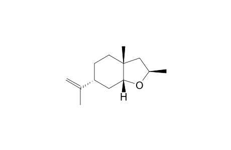 (1R,4R,6R,8R)-and (1R,4R,6R,8S)-1,8-Dimethyl-4-isopropenyl-7-oxabicyclo[4.3.0]nonane