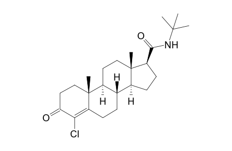 (8S,9S,10R,13S,14S,17S)-N-tert-butyl-4-chloranyl-10,13-dimethyl-3-oxidanylidene-1,2,6,7,8,9,11,12,14,15,16,17-dodecahydrocyclopenta[a]phenanthrene-17-carboxamide