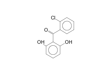 (2-Chlorophenyl)(2,6-dihydroxyphenyl)methanone