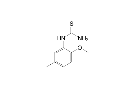 N-(2-Methoxy-5-methylphenyl)thiourea