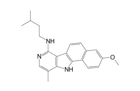 3-Methoxy-10-methyl-7-amino-11H-benzo[g]pyrido[4,3-b]indole dev.