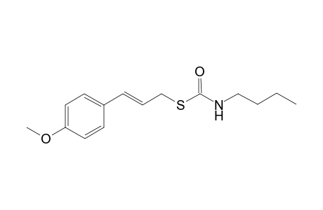 (E)-S-(3-(4-methoxyphenyl)allyl) butylcarbamothioate