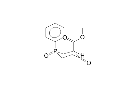 1-ENDO-PHENYL-1-OXO-3-CARBOMETHOXYPHOSPHORINAN-4-ONE