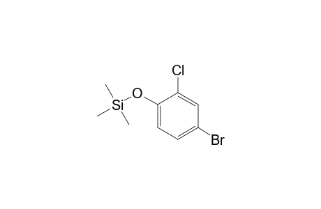 4-Bromo-2-chlorophenol,o-trimethylsilyl
