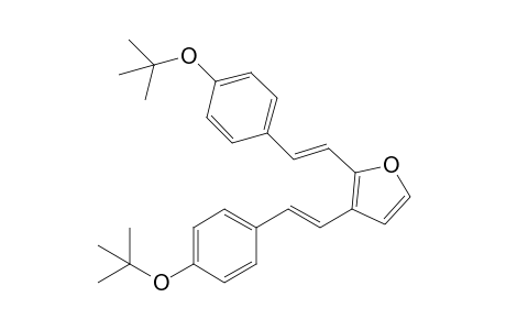 2,3-Bis(4-tert-butoxystyryl)furan