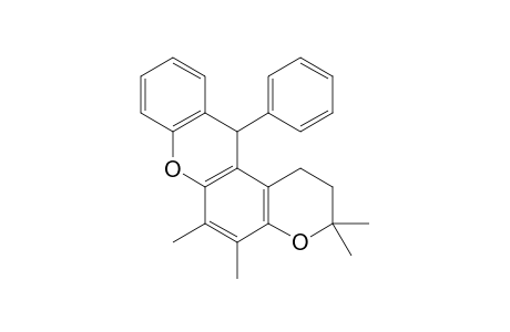 3,3,5,6-Tetramethyl-12-phenyl-1,2,3,12-tetrahydropyrano[3,2-a]xanthene
